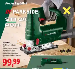 Lidl Parkside fierastrău pendular Ofertă