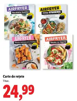 Lidl Airfryer carte de rețete Ofertă