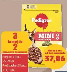 Penny Pedigree mini adult Ofertă