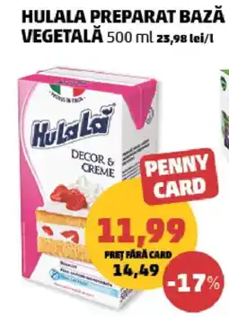 Penny Hulala preparat bază vegetală Ofertă