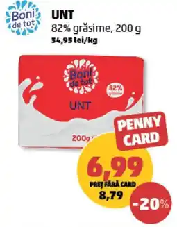 Penny Boni de tot unt Ofertă