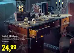 Lidl Instalație LED Halloween Ofertă