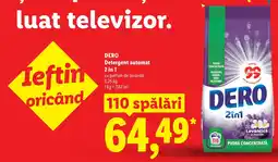 Lidl Dero detergent automat 2 in 1 Ofertă