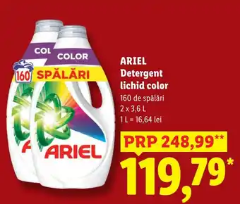 Ariel detergent lichid color