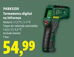 Lidl Parkside termometru digital cu infraroșu Ofertă