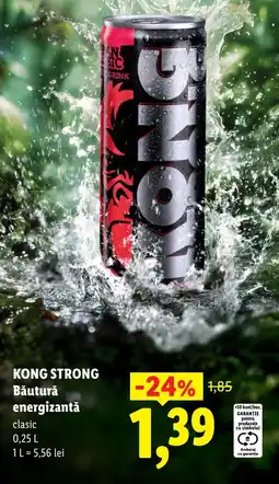 Lidl Kong strong băutură energizantă clasic Ofertă