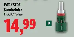 Lidl Parkside șurubelnițe Ofertă