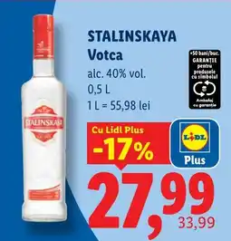Lidl Stalinskaya Votca Ofertă