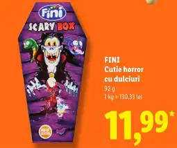 Lidl Fini cutie horror cu dulciuri Ofertă