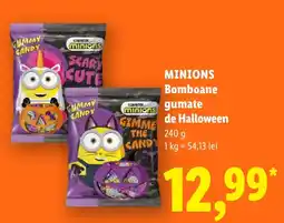 Lidl Minions bomboane gumate de halloween Ofertă