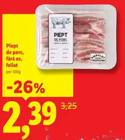 Lidl Piept de porc Ofertă