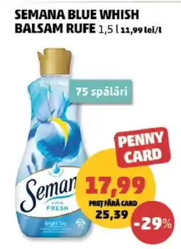 Penny Seman blue whish balsam rufe Ofertă