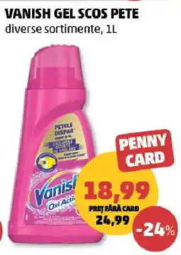 Penny Vanish gel scos pete Ofertă