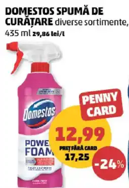 Penny Domestos spumă de curățare Ofertă