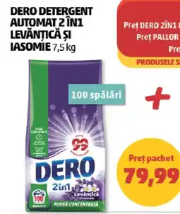 Penny Dero detergent automat 2 în 1 levăntică și iasomie Ofertă