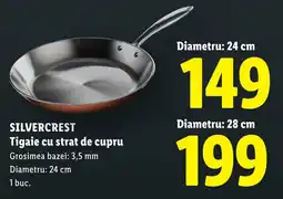 Lidl Silvercrest tigaie cu strat de cupru Ofertă