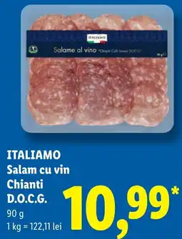 Lidl Itali amo salam cu vin chianti d.o.c.g. Ofertă