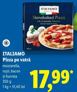 Lidl Italiamo pizza pe vatră Ofertă