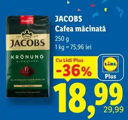 Lidl Jacobs cafea măcinată Ofertă