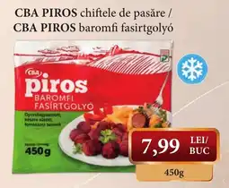 CBA Cba piros baromfi fasirtgolyo Ofertă