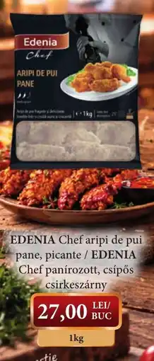 CBA Edenia Chef aripi de pui pane, picante Ofertă