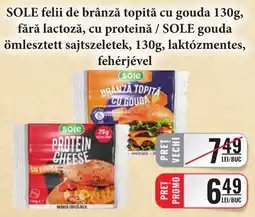 CBA Sole felii de brânză topită cu gouda Ofertă