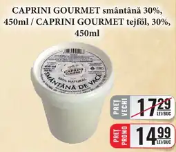 CBA Caprini gourmet smântână 30% Ofertă
