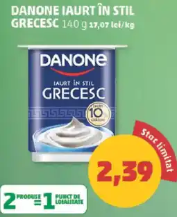 Penny Danone Iaurt în stil Grecesc Ofertă