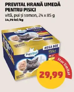 Penny Prevital hrană umedă pentru pisici Ofertă