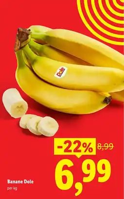 Lidl Banane Dole Ofertă