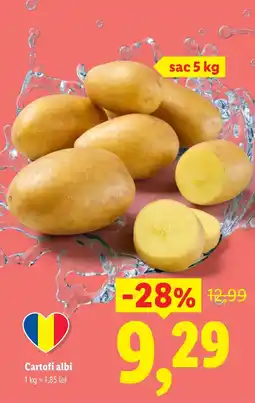 Lidl Cartofi albi Ofertă