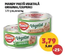 Penny Mandy pastă vegetală original/ciuperci Ofertă