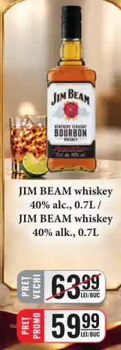 CBA Jim Beam whiskey Ofertă