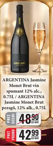 CBA Argentina Jasmine Monet brut vin Ofertă