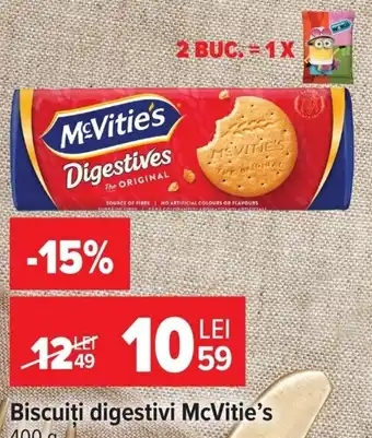 Biscuiți digestivi McVitie's