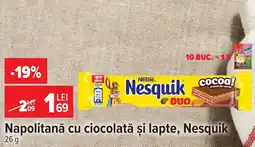 Carrefour Nesquik napolitană Ofertă