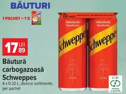 Carrefour Băutură carbogazoasă Schweppes Ofertă