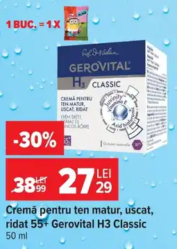Carrefour Gerovital h3 classic Ofertă
