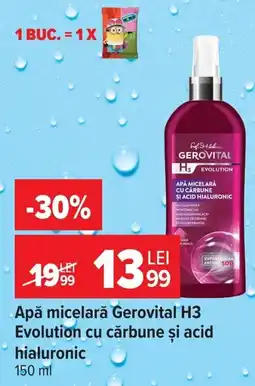 Carrefour Gerovital h3 evolution Ofertă