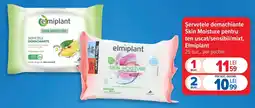 Carrefour Elimplant servetele demachiane skin moisture Ofertă