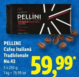 Lidl Pellini cafea italiană tradițională Ofertă