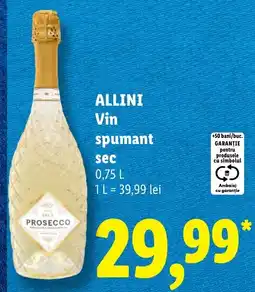 Lidl Allini vin spumant sec Ofertă