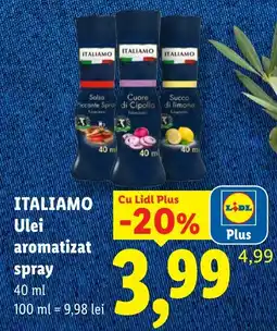 Lidl Itali amo ulei aromatizat spray Ofertă