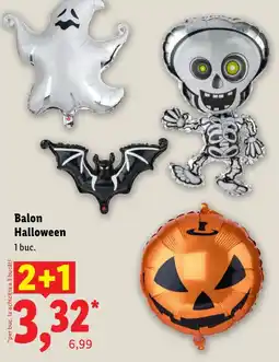 Lidl Balon Halloween Ofertă