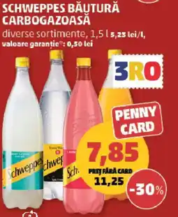 Penny Schweppes băutură carbogazoasă Ofertă