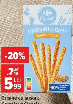 Carrefour Carrefour Classic grissini light Ofertă
