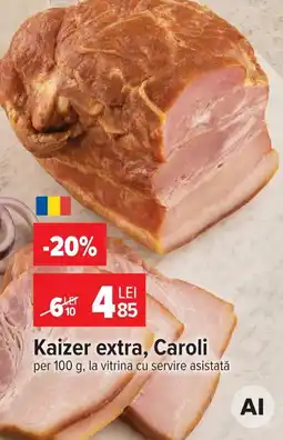 Carrefour Kaizer extra Caroli Ofertă