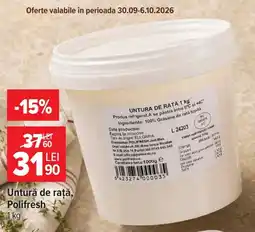 Carrefour Untură de rață, Polifresh Ofertă