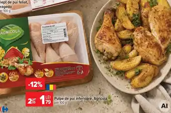 Carrefour Pulpe de pui inferioare Ofertă