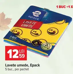 Carrefour Lavete umede, Epack Ofertă
